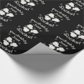 Waarschijnlijk gewoon sokken cadeaupapier (Hoek)