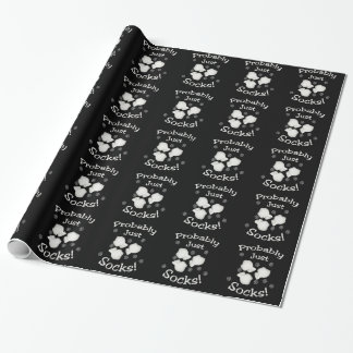 Waarschijnlijk gewoon sokken cadeaupapier
