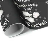 Waarschijnlijk gewoon sokken cadeaupapier (Rol Hoek)