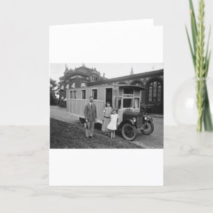 Waarschijnlijk het eerste MOBIELE huis ooit Kaart