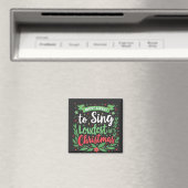 Waarschijnlijk het hardst zingt met Kerstmis Magneet (Insitu (Vaatwasser))