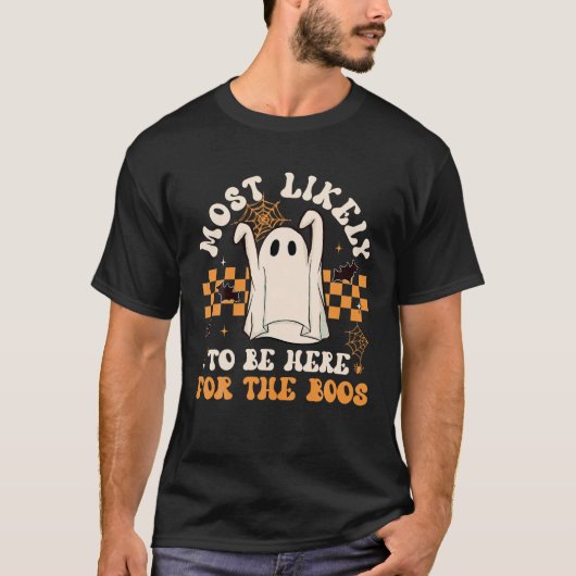 Waarschijnlijk hier voor de Boos Spooky Ghost H T-shirt (Voorkant)