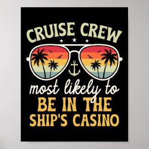 Waarschijnlijk in het casino van het schip poster