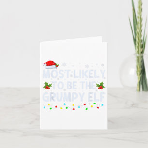 Waarschijnlijk is het de chagrijnige Elf Family Cr Kaart