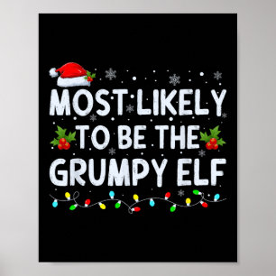 Waarschijnlijk is het de chagrijnige Elf Family Cr Poster