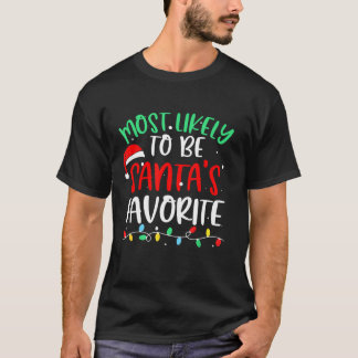 Waarschijnlijk is het de favoriete kerstpyjam van  t-shirt