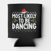 Waarschijnlijk is het een dansende kerstfamilie blikjeskoeler (Voorkant)