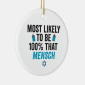 Waarschijnlijk is het TH100 die Mensch Grappig Joo Keramisch Ornament (Rechts)