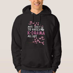 Waarschijnlijk kijken K-Drama Funn Koreaans Drama  Hoodie