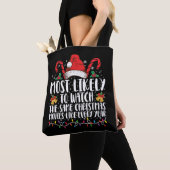 Waarschijnlijk kijken ze dezelfde kerstfilms tote bag (Dichtbij)