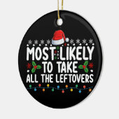 Waarschijnlijk nemen we alle restjes kerst keramisch ornament (Links)