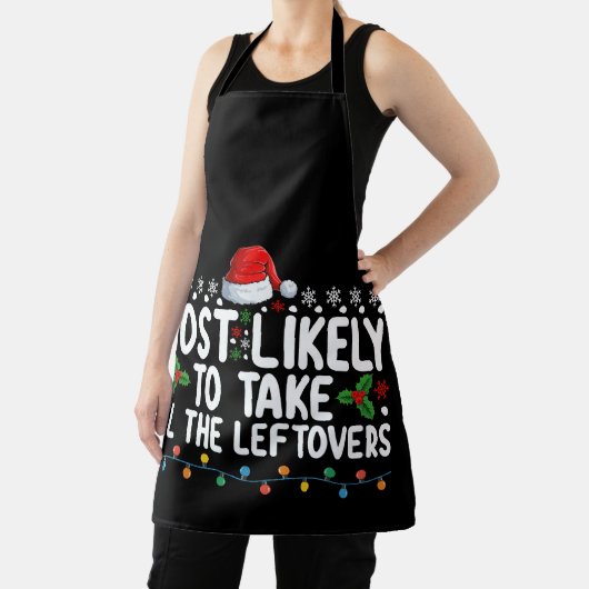 Waarschijnlijk nemen we alle restjes kerst schort (Insitu)