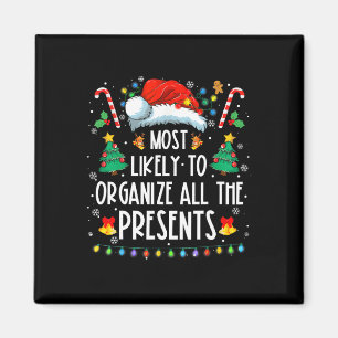 Waarschijnlijk om alle Cadeaus familie kerst te or Magneet