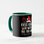 Waarschijnlijk om alle cadeaus Kerstmis familie in Mok (Voorkant links)