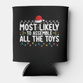 Waarschijnlijk om alle speelgoedkerst te monteren blikjeskoeler (Voorkant)