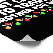 Waarschijnlijk om broeder te ruilen voor geschenke poster (Hoek)