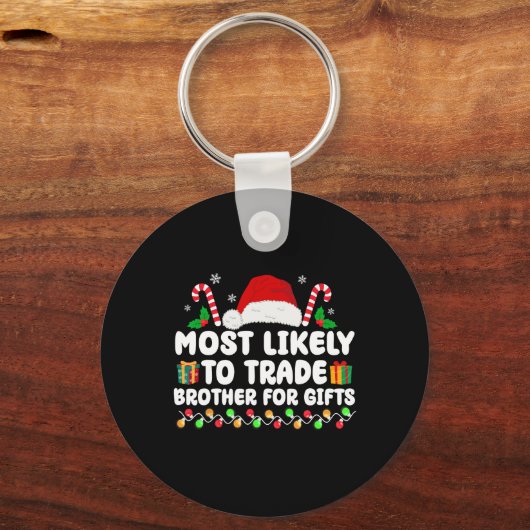 Waarschijnlijk om broeder te ruilen voor geschenke sleutelhanger (Voorkant)