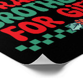 Waarschijnlijk om broer te ruilen voor cadeau kers poster (Hoek)