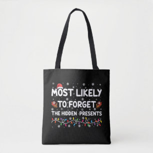 Waarschijnlijk om de verborgen Cadeaus Xmas te ver Tote Bag