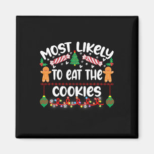Waarschijnlijk om deze Kerstmis pyjama familie ker Magneet
