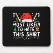 Waarschijnlijk om deze Xmas pyjama familie Chris t Muismat (Voorkant)