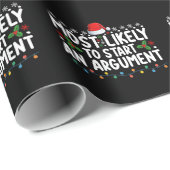 Waarschijnlijk om een discussie te beginnen Kerstm Cadeaupapier (Rol Hoek)