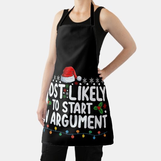 Waarschijnlijk om een discussie te beginnen Kerstm Schort (Insitu)