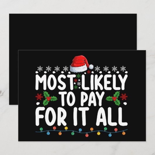 Waarschijnlijk om het te betalen voor de hele Kers Kaart (Voorkant / Achterkant)