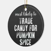 Waarschijnlijk om Snoep te verhandelen voor pompoe Keramisch Ornament (Links)