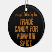 Waarschijnlijk om Snoep te verhandelen voor pompoe Keramisch Ornament (Links)