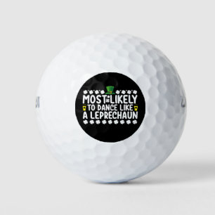 Waarschijnlijk om te dansen als een kabouter St Pa Golfballen