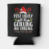 Waarschijnlijk om te grillen en te koelen Kerstmis Blikjeskoeler (Voorkant)