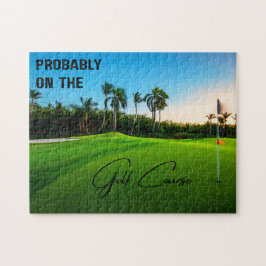 Waarschijnlijk op de Golfbaan voor golfliefhebbers Legpuzzel