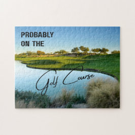 Waarschijnlijk op de Golfbaan voor golfliefhebbers Legpuzzel
