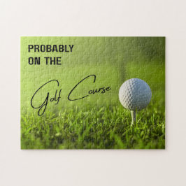 Waarschijnlijk op de Golfbaan voor golfliefhebbers Legpuzzel