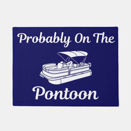 Waarschijnlijk op de pontondeurmat deurmat (Voorkant)