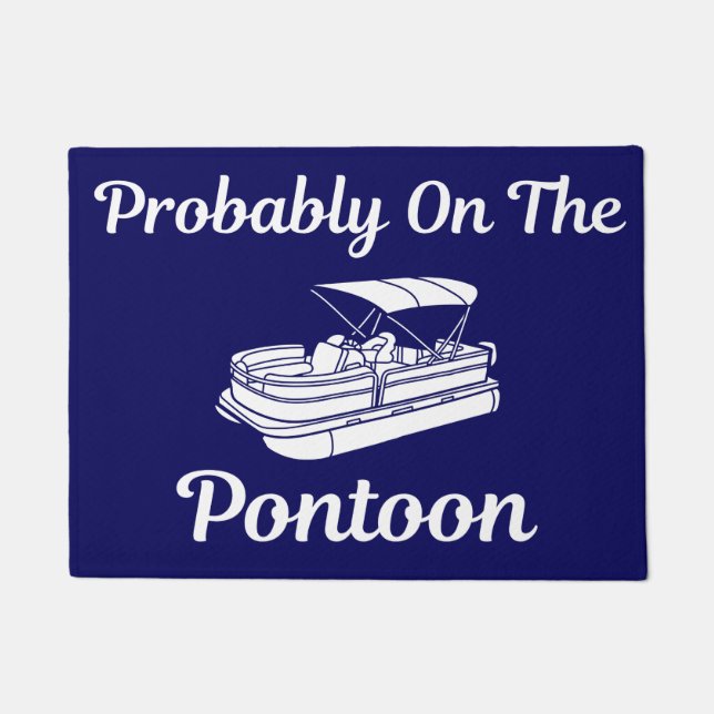 Waarschijnlijk op de pontondeurmat deurmat (Voorkant)