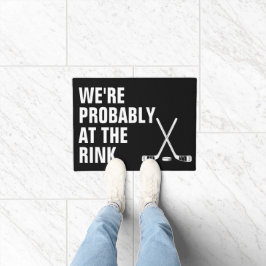 Waarschijnlijk Op De Rink Hockey Deurmat