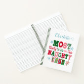 Waarschijnlijk op de stoute lijst Custom naam Notitieboek (Binnen)