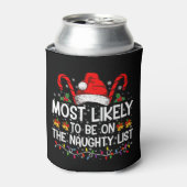 Waarschijnlijk op de stoute lijst met Kerstmis Blikjeskoeler (Blikje Voorkant)