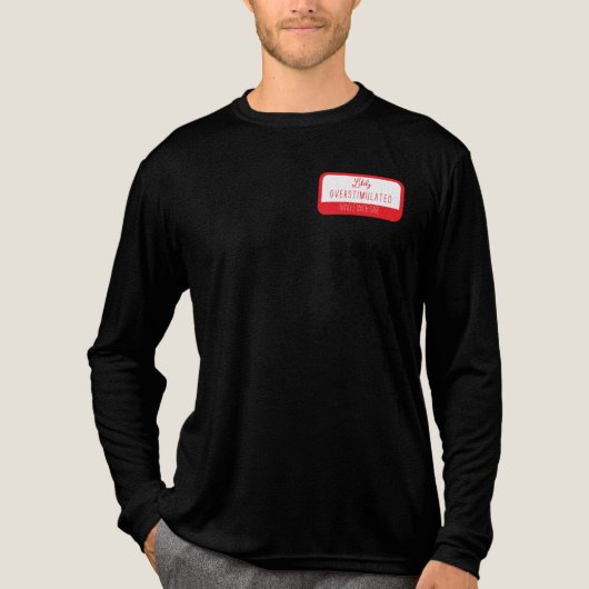 Waarschijnlijk overprikkeld T-shirt (Voorkant volledig)