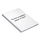 Waarschijnlijk papier notitieboek (Rechterzijde)