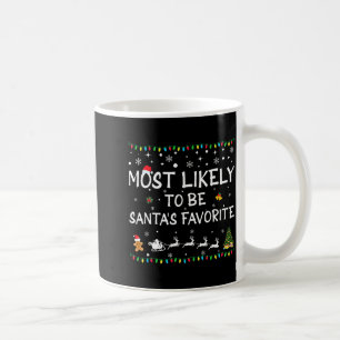 Waarschijnlijk Santa's Favoriete Grappige Familie  Koffiemok
