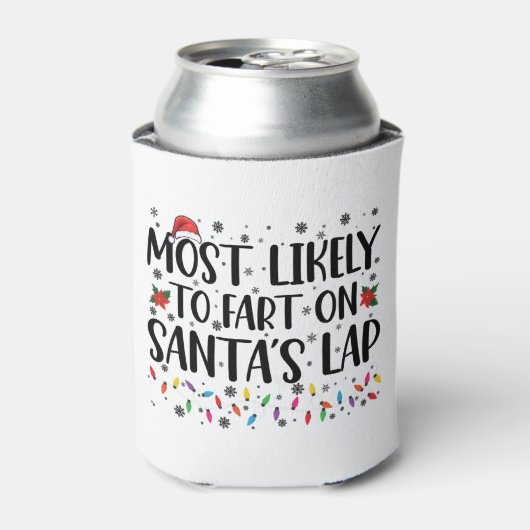 Waarschijnlijk scheet hij op Santas Lap Family Chr Blikjeskoeler (Blikje Voorkant)