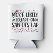 Waarschijnlijk scheet hij op Santas Lap Family Chr Blikjeskoeler (Voorkant)