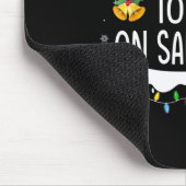 Waarschijnlijk scheet Santa's Lap Fun Family Match Muismat (Hoek)