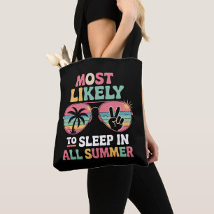 Waarschijnlijk slaap ik de hele zomer in Cadeau vo Tote Bag