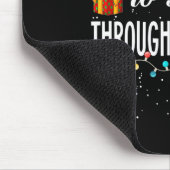 Waarschijnlijk slaap ik tijdens de kerstdagen muismat (Hoek)