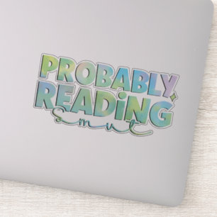 Waarschijnlijk smid lezen sticker