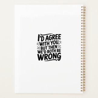 Waarschijnlijk te laat voor een grappig ontwerp planner